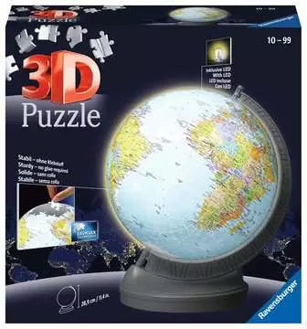 Globe with Light 540pc 3D