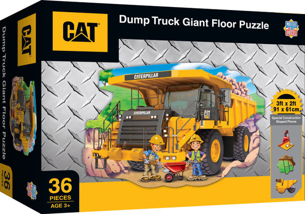 Caterpillar - Dump Truck 36pc Shaped Floor Puzzle