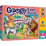 Googly Eyes - Zoo Animals 48pc Puzzle