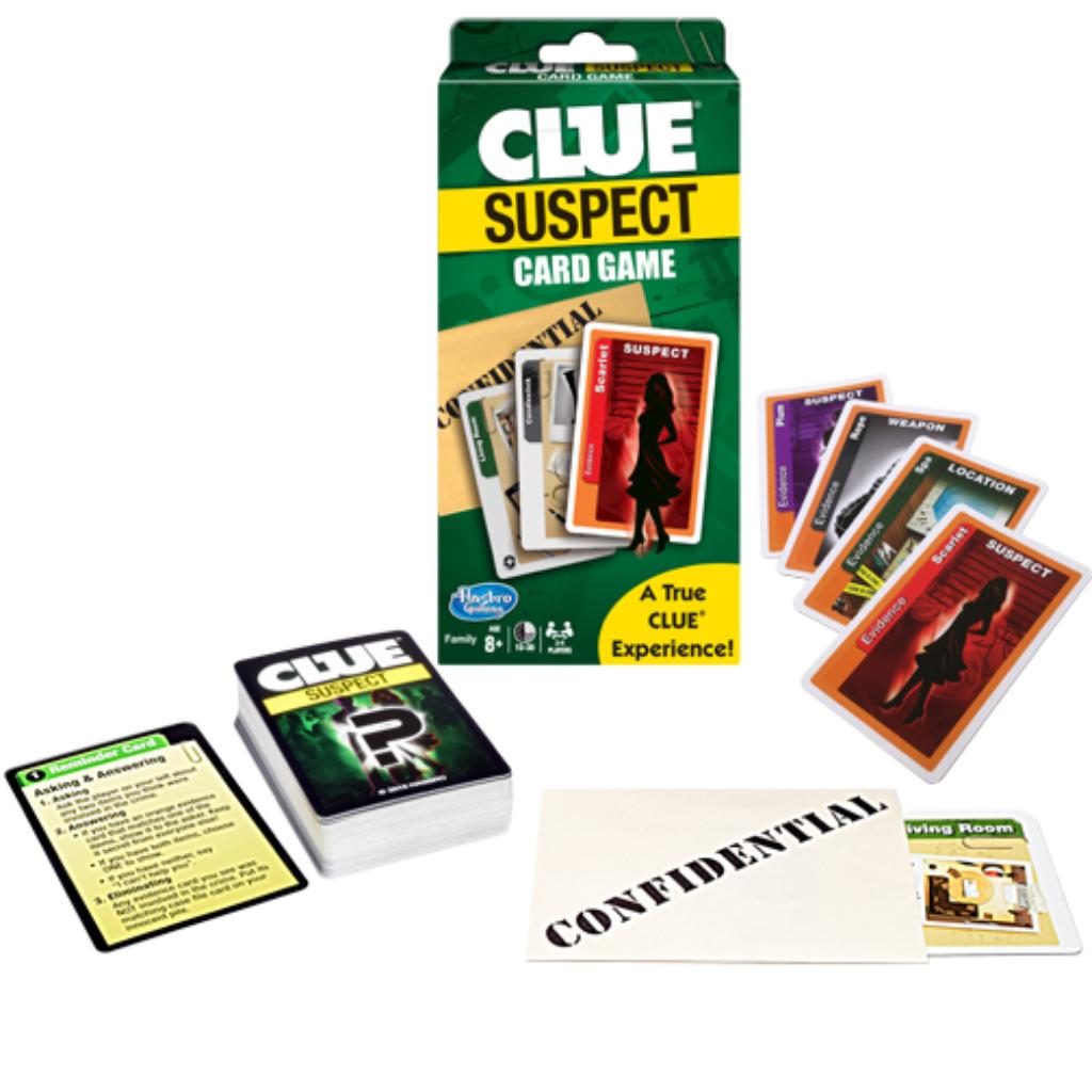 Clue Suspect Card Game