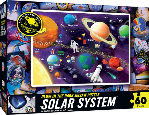 NASA - Solar System 60pc Glow in the Dark Puzzle