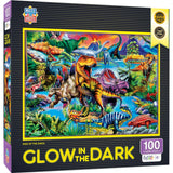 Glow in the Dark - King of the Dinos 100 Piece Puzzle