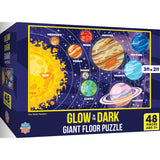 Glow in the Dark - Our Solar System 48 Piece Floor Puzzle