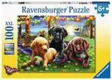 Puppy Picnic 100pc Puzzle