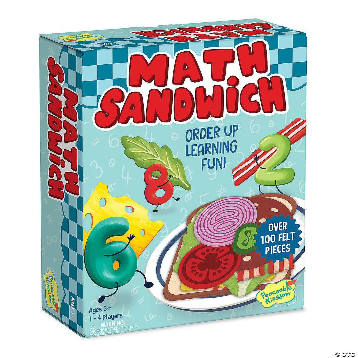 Math Sandwich Preschool Math Game