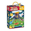 Dinosaur Volcano Island Floor Puzzle