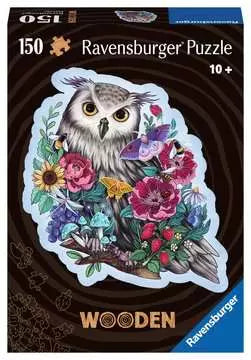 Mysterious Owl Shaped Wooden Puzzle 150pc