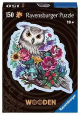 Mysterious Owl Shaped Wooden Puzzle 150pc