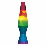 11.5'' Lava Lamp Rainbow - White / Tri Color