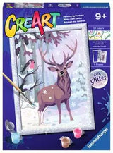 Festive Friends w/Glitter 7x10