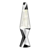 14.5" Lava Lamp - Polygonal White Tone/White/Clear