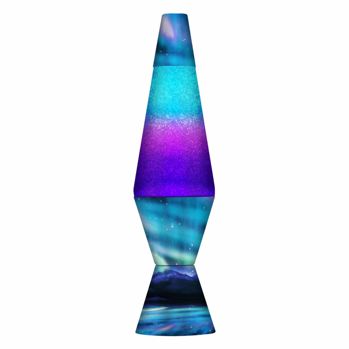 14.5'' Lava Lamp Color Max Northern Lights Glitter