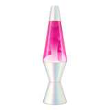 14.5" Lava Lamp Opalescent/White/Pink