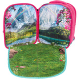 3D Fantasy Junior Unicorn Backpack & Playmat with 2 Figures