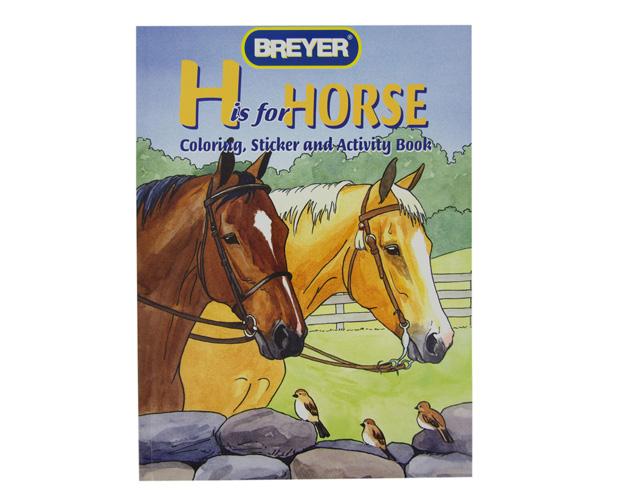 "H is For Horse" Coloring Book w/Stickers