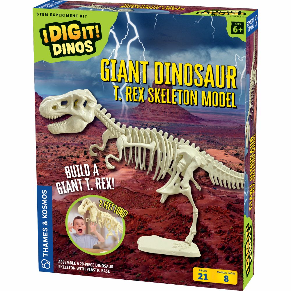 I Dig It! Dinos - Giant Dinosaur: T. Rex Skeleton Model – Toys on