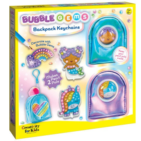 Bubble Gems™ Backpack Key Chains