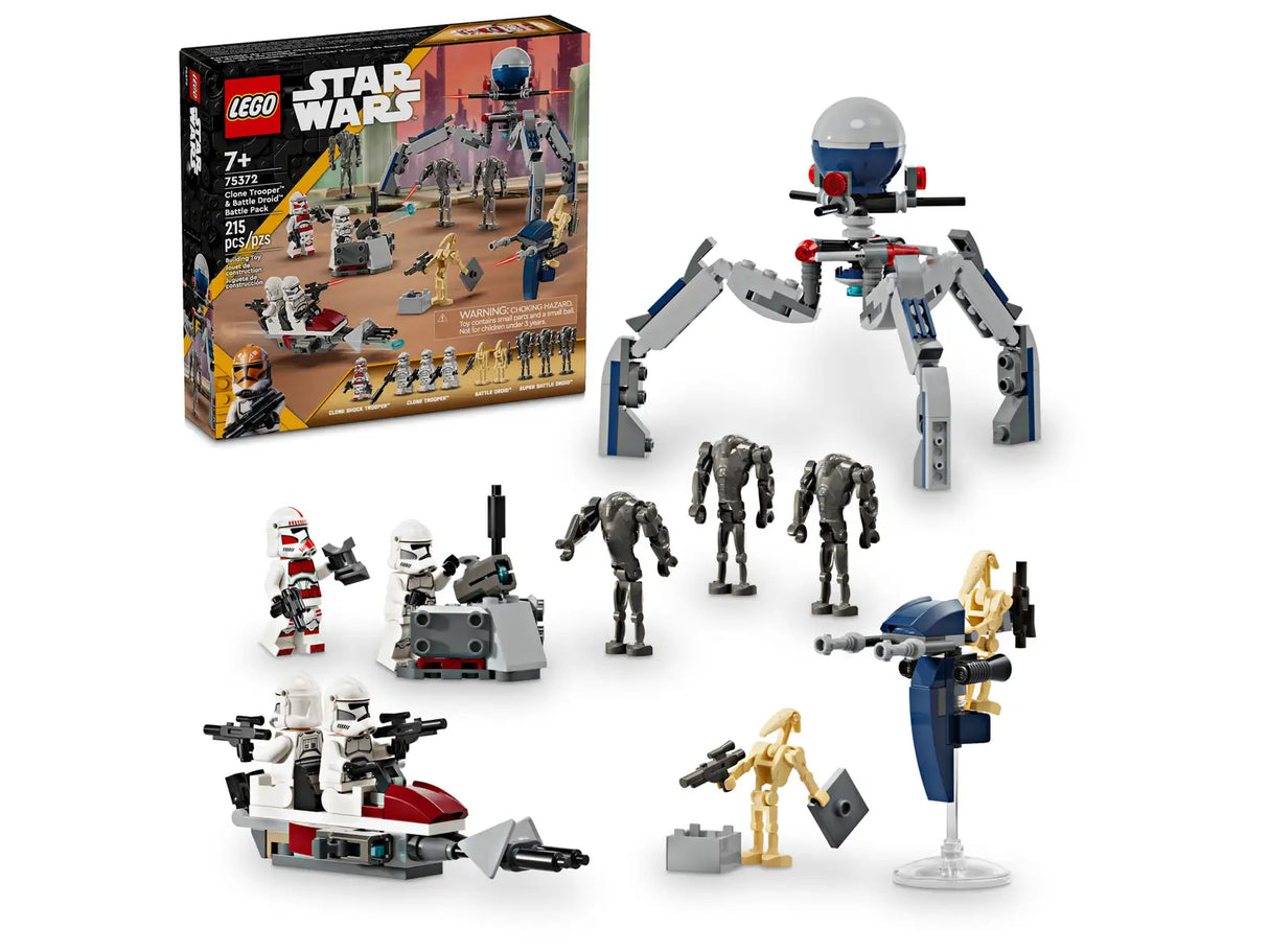 Clone Trooper & Battle Droid Battle Pack