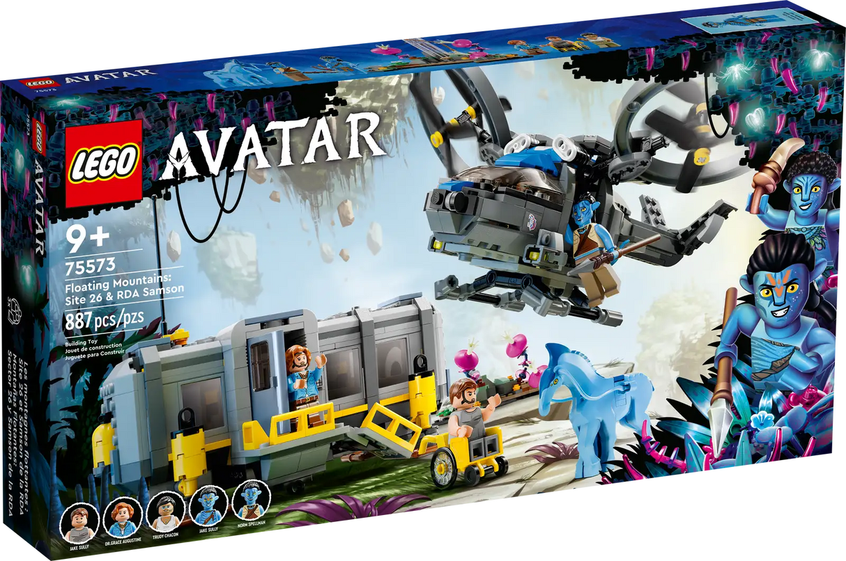 Lego Avatar Floating Mountains: Site 26 & RDA Samson