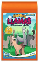 ThinkFun Flip N' Play: Leaping Llamas Travel Logic Game