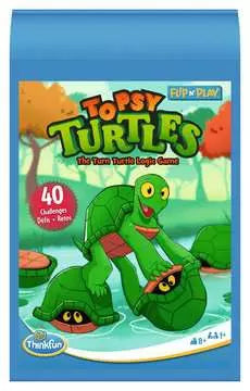 ThinkFun Flip N' Play: Topsy Turtles - Gioco Di Logica Da Viaggio Per Bambini, Perfetto Per Strada, Aereo E Vacanze, Portatile E Divertente - 2