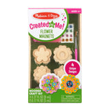 Flower Magnets Wooden Craft Kit