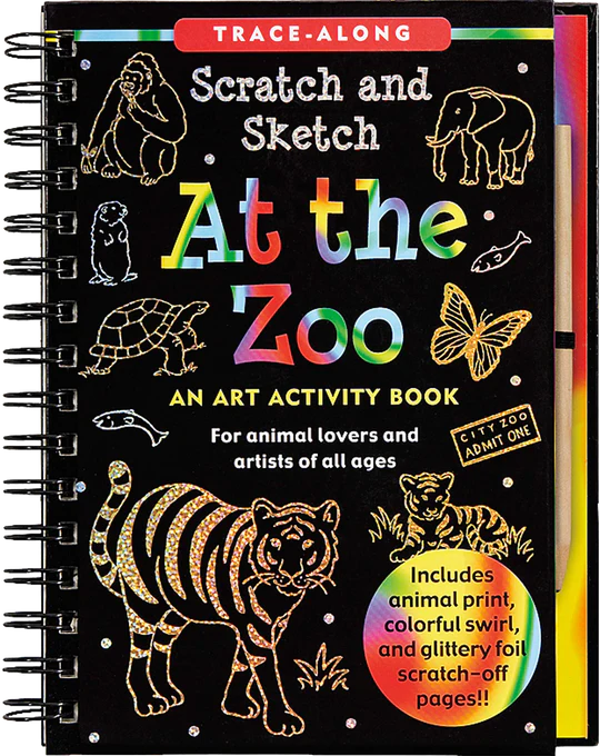 Scratch & Sketch At The Zoo