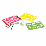 Art Box Stencils asst