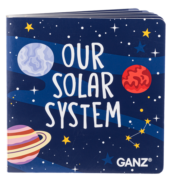 7.25" Our Solar System Spin Book