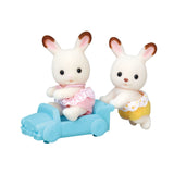 Chocolate Rabbit Twins - Calico Critters