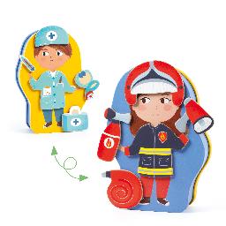 Jobissimo Magnetic Dress Up Activity Toy