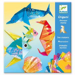 Sea Creatures Origami Paper Craft Kit