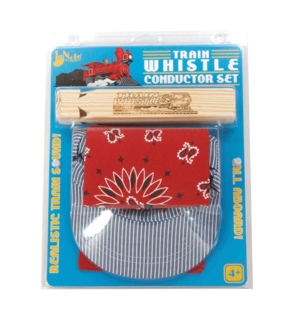 First Note Train Conductor Whistle Set - Blue