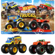 Hot Wheels Monster Truck Demo Doubles 2 pack FYJ64 asst (Styles May Vary)