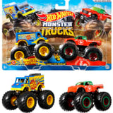 Hot Wheels Monster Truck Demo Doubles 2 pack FYJ64 asst (Styles May Vary)