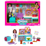 Barbie Doll Chelsea Pet Vet Playset With Doll, 4 Animals And 18 Pieces