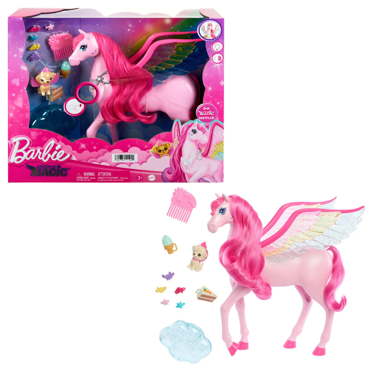 Barbie - A Touch of Magic Pegasus Winged Horse