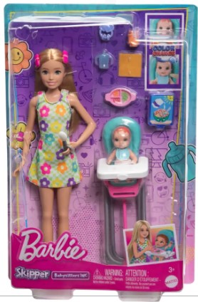 Barbie® Skipper Babysitters Inc Dolls & Playset