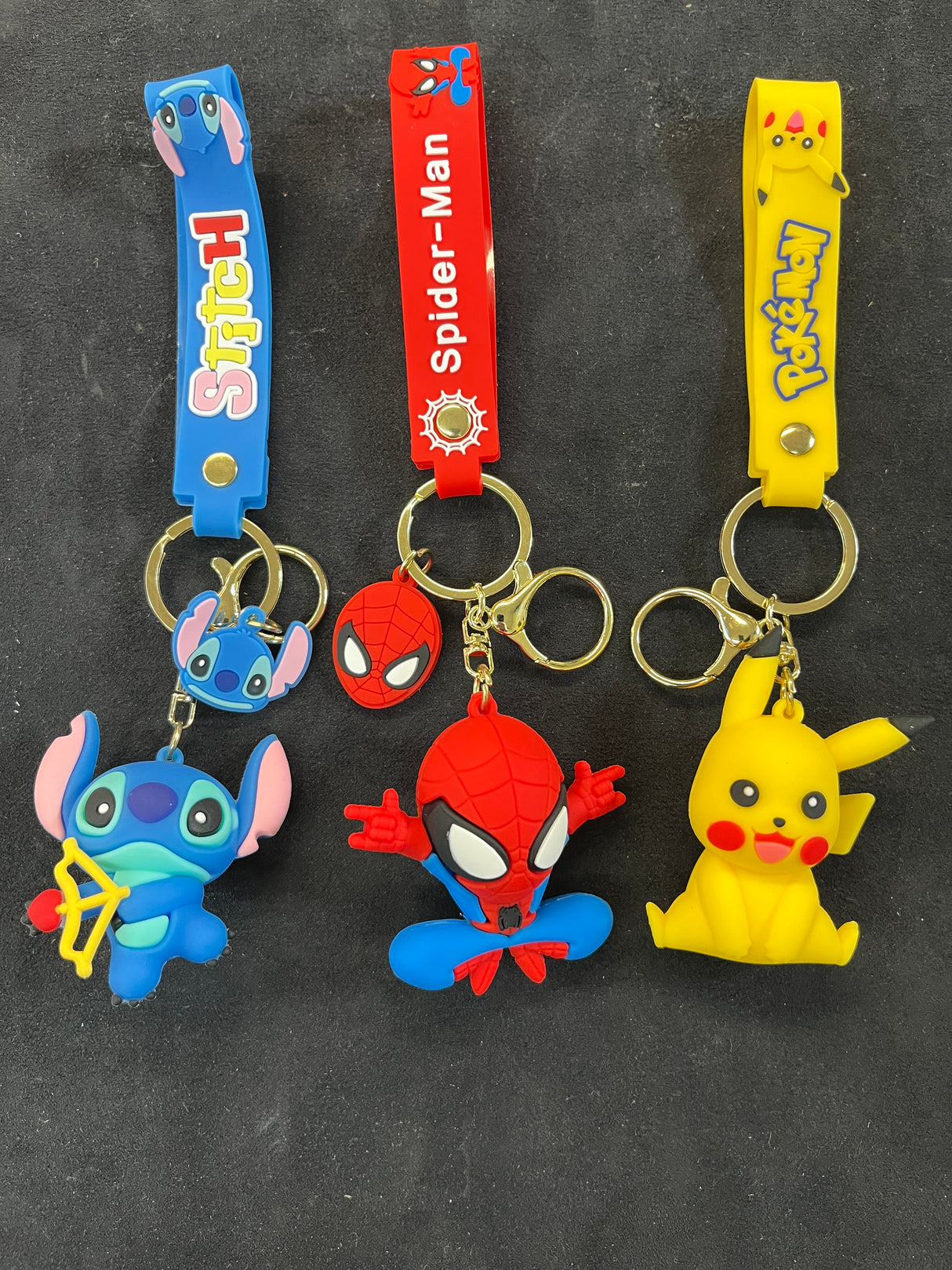 Assorted Character Keychains (Styles May Vary)