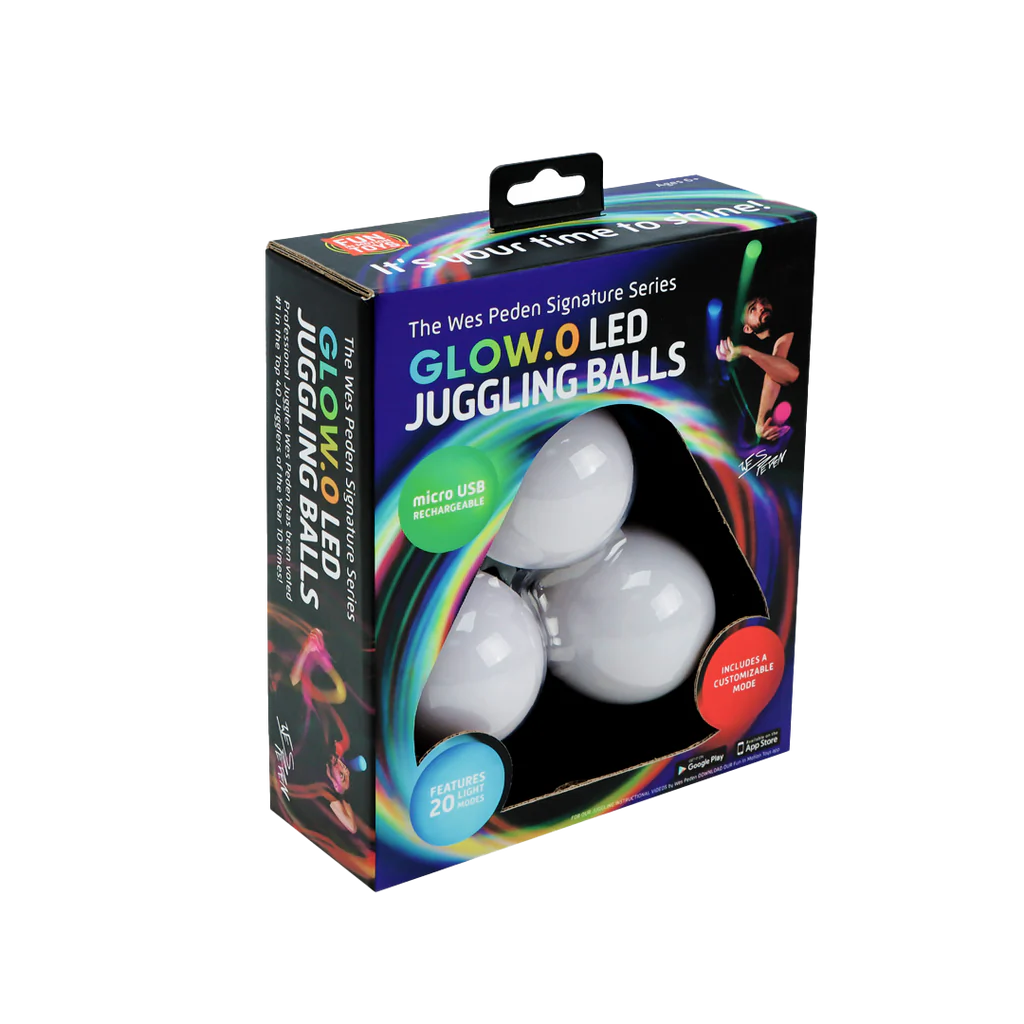 Wes Peden Glow.0 Juggling Balls