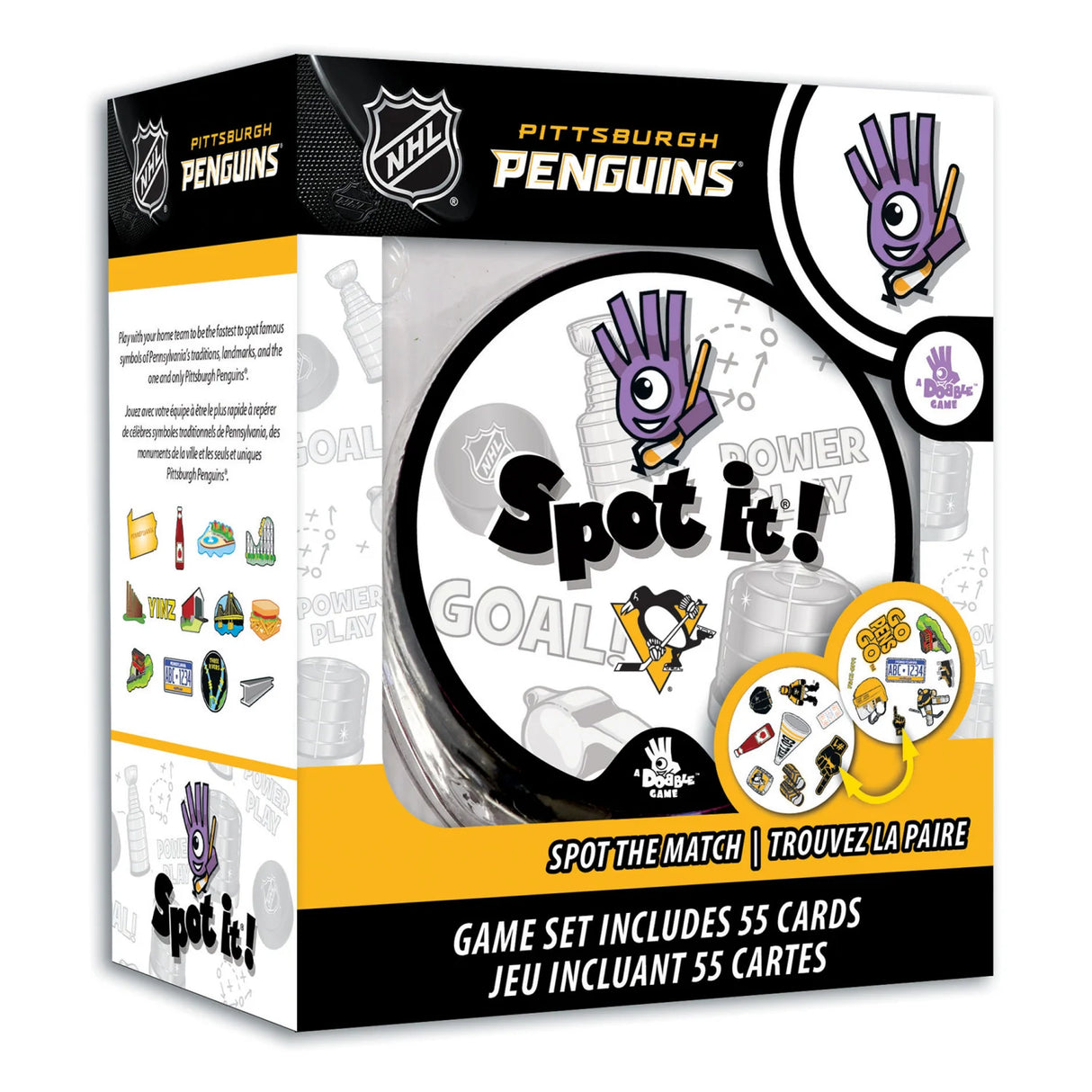 Pittsburgh Penguins Spot It! Card Game