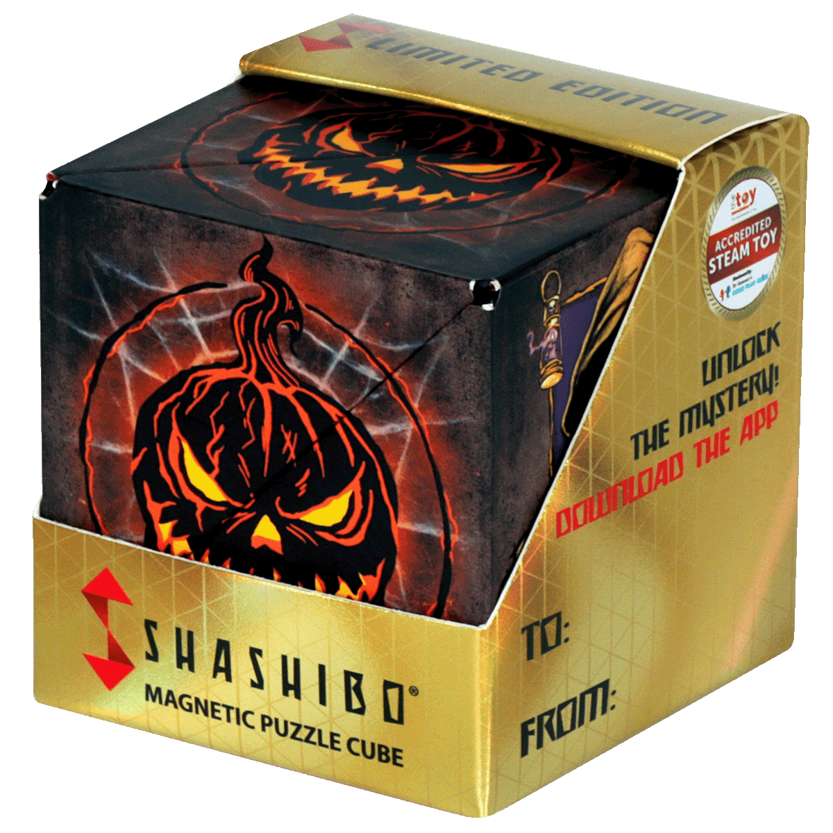 Shashibo - Spooky Series - Jack O' Lantern