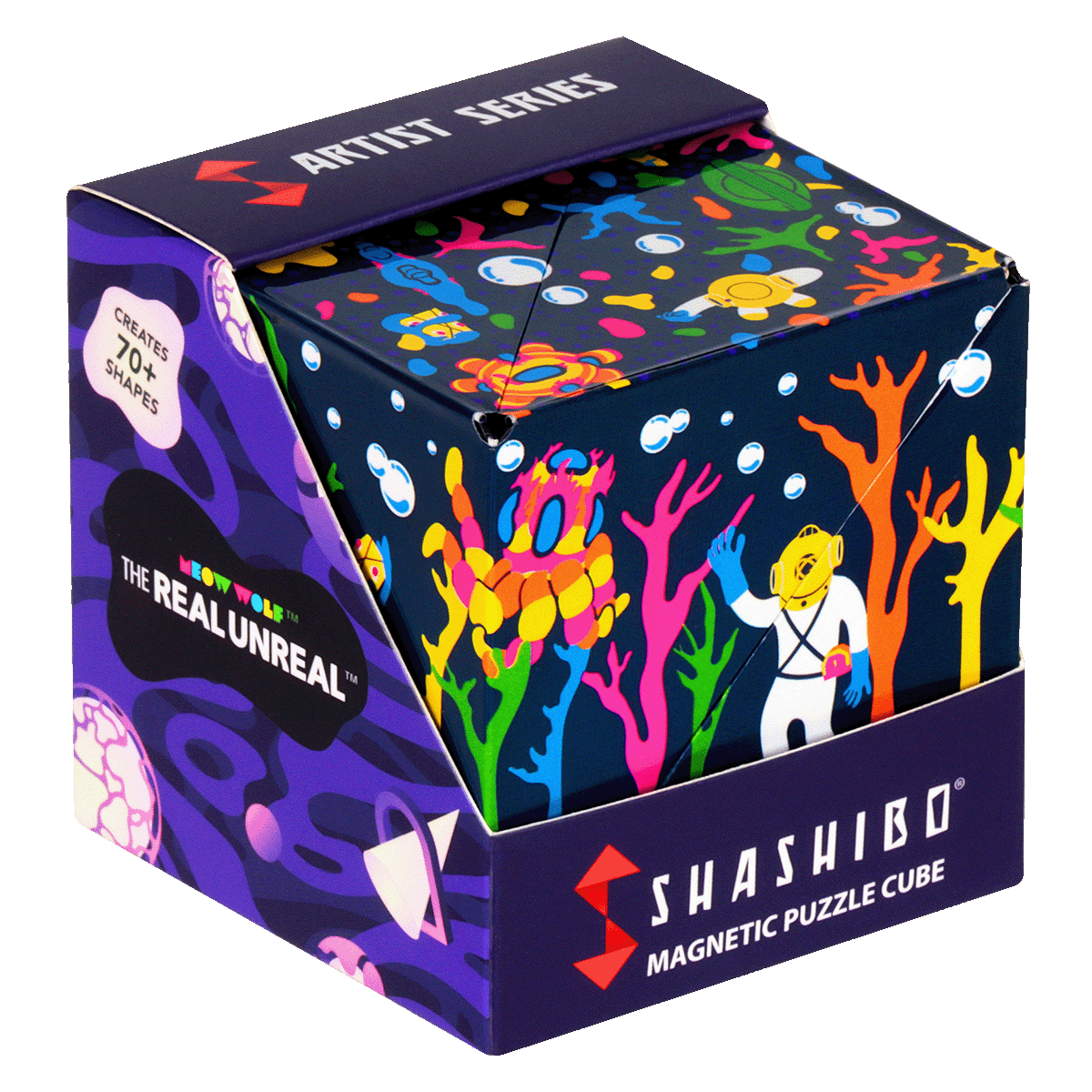 Shashibo - Artist Series - Meow Wolf - Glowquarium