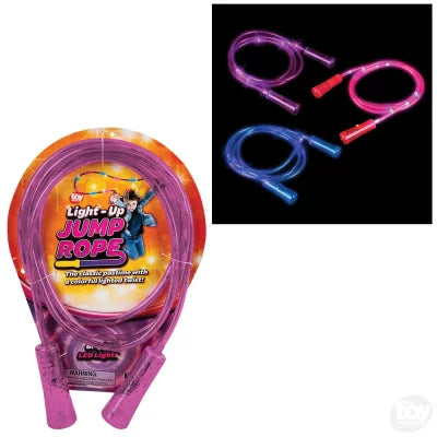 93" Light-Up Jump Rope asst (Styles May Vary)