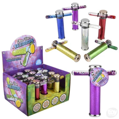 6" Glitter Wand Kaleidoscope asst (Styles May Vary)