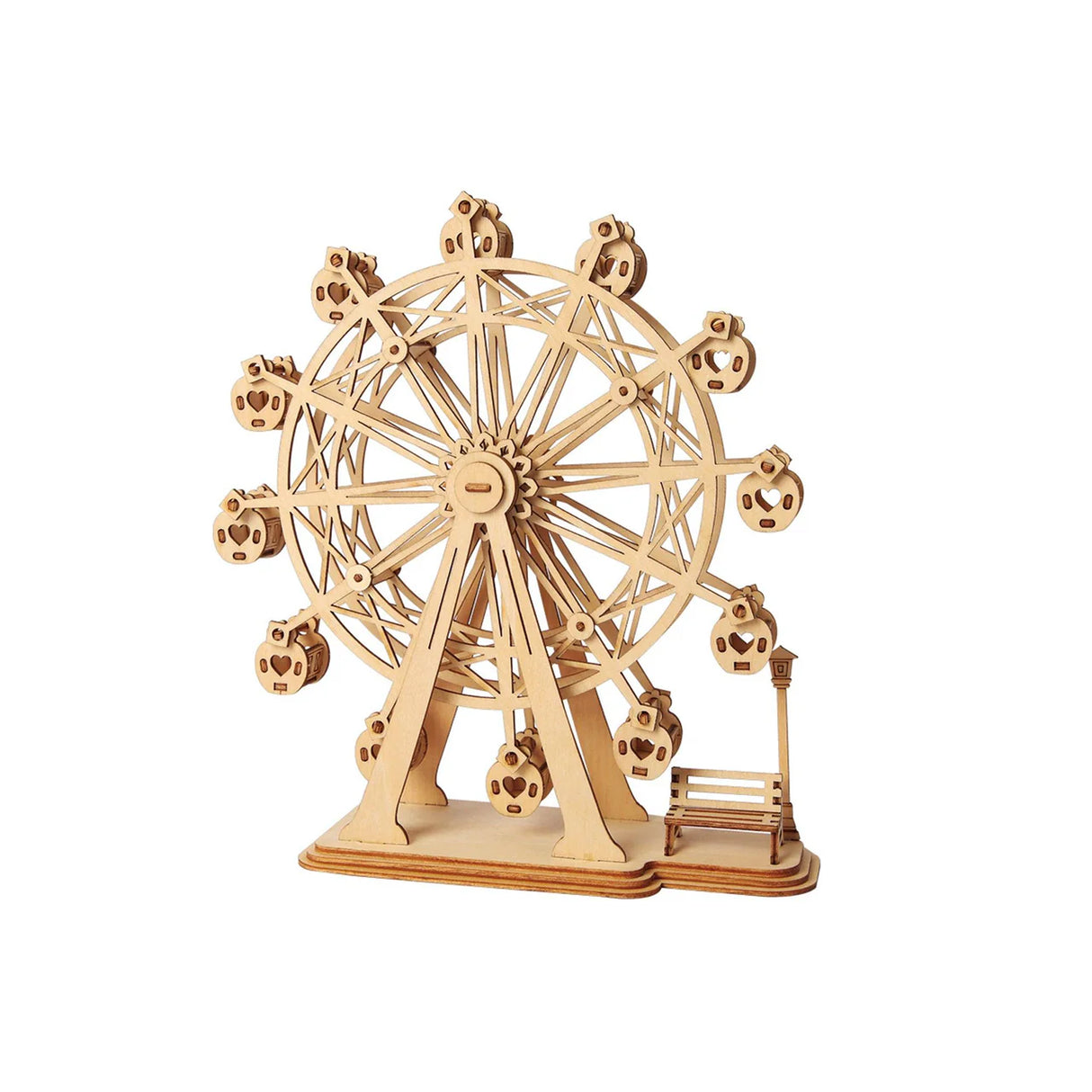 3D Modern Wooden Puzzle | Ferris Wheel