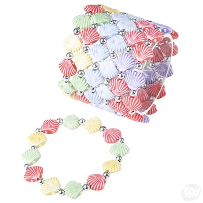 Faux Shell Bead Bracelet