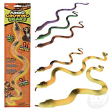 15.25" Jumbo Growing Snake assorted colors