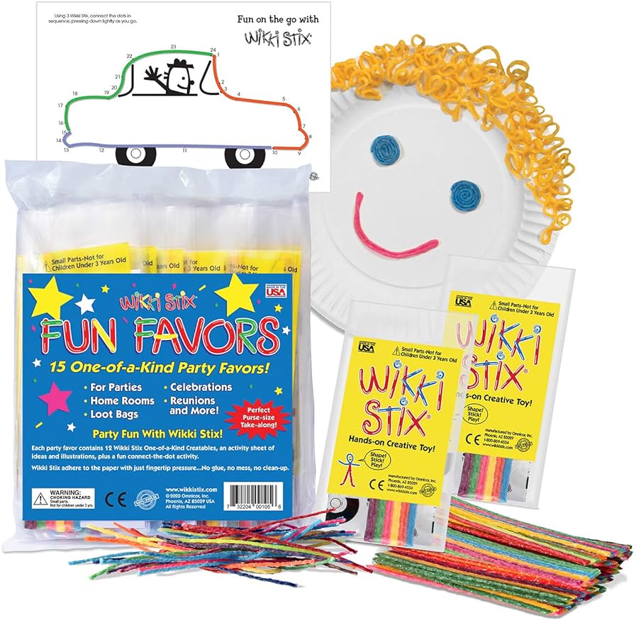 PARTY FAVOR PAKS (15 Premium Play Paks Perfect for Parties of All Kinds)