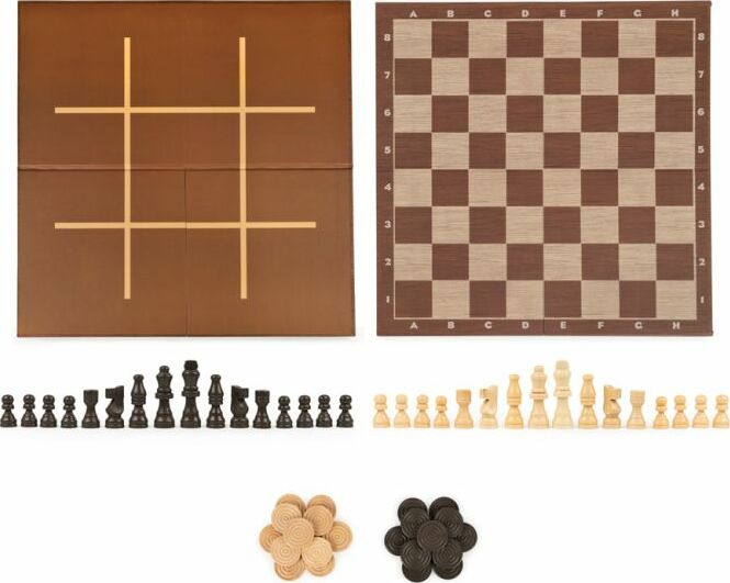 Cardinal Classics: Chess, Checkers, Tic Tac Toe